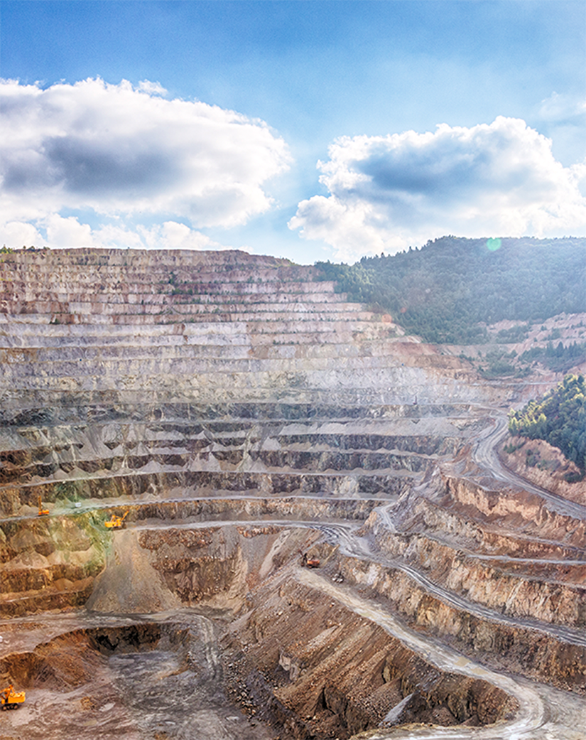 Offene Mine
